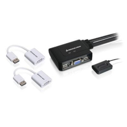 IOGEAR INC 2 Port VGA And Displayport Kvm