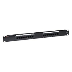 TECHLY New 19In Patch Panel Utp 16 Ports Cat.5E