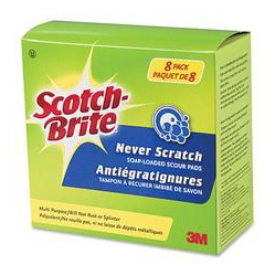 SCOTCH-BRITE Never Scratch Soap Pad (Nssp8)
