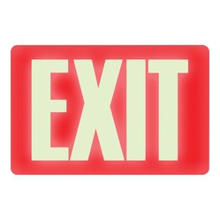 HEADLINE Glow-In-The-Dark Exit Sign (4792)