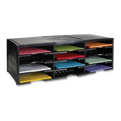 Storex 12-Compartment Litreature Organizers (61602B01R)