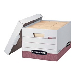 BANKERS BOX R-Kive - Letter/legal, White/red (07242)
