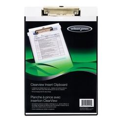 WILSON JONES Clearview Insert Clipboard (42404)