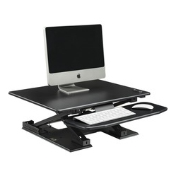 LORELL Sit-To-Stand Electric Desk Riser (99552)