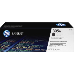 HP 305A Original Toner Cartridge - Single Pack (Ce410A)