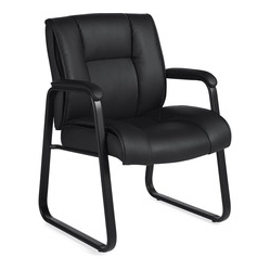 OFFICES TO GO Ashmont Medium Back Guest Chair (Mvl2782Bl)