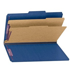 SMEAD Safeshield 2/5 Tab Cut Legal Recycled Classification Folder - (Smd19035)