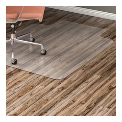 LORELL Hard Floor Wide Lip Vinyl Chairmat (69167)
