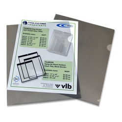 FILEMODE Letter-Size Poly View Folders (60270)