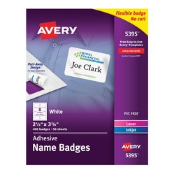 AVERY Name Badge Label (05395)