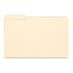 BUSINESS SOURCE 1/3-Cut Tab Legal Manila File Folders (99724)