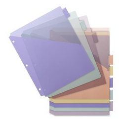 BUSINESS SOURCE Pocket Index Dividers (32372)