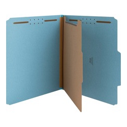 NATURE SAVER 1-Divider Recycled Classification Folders (Sp17200)