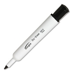 INTEGRA Chisel Point Dry-Erase Markers (30010)