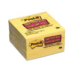 POST-IT Super Sticky Ruled Adhesive Notes (6753Sscyc)