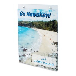 DEFLECTO Classic Image Wall Mount Sign Holder (68001)