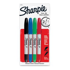 SHARPIE Twin-Tip Markers (32174Pp)