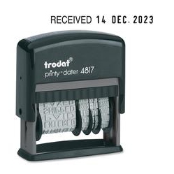 TRODAT Dial-A-Phrase Date Stamp (80362)