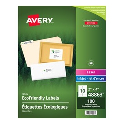 AVERY Ecofriendly Mailing Label (48863)