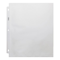 BUSINESS SOURCE Top-Loading Poly Sheet Protectors (74550)