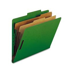 NATURE SAVER 2-Divider Letter Classification Folders (Sp17208)