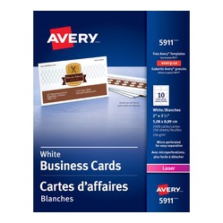 AVERY Laser Print Business Card (5911)