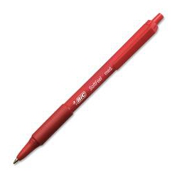 BIC Softfeel Retractable Ball Pen (Scsm11Re)