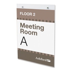 DEFLECTO Classic Image Wall Mount Sign Holders (68201)
