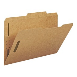 SMEAD 2/5 Tab Cut Legal Recycled Fastener Folder - (Smd19880)