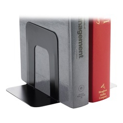 BUSINESS SOURCE Heavy-Gauge Steel Book Supports (42550)