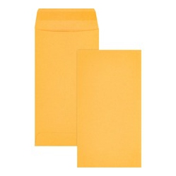 BUSINESS SOURCE Little Coin No. 7 Kraft Envelopes (04446)
