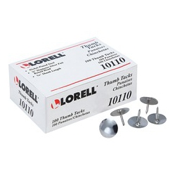 LORELL 5/16" Steel Thumb Tacks (10110)