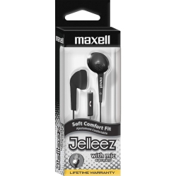 MAXELL Jelleez Soft Ear Buds - - (191569) In Black