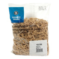 BUSINESS SOURCE Quality Rubber Bands (15725)