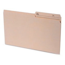 CONTINENTAL 2-Sided Tab Legal File Folders (46801)