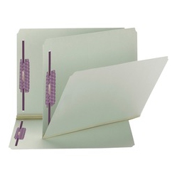 SMEAD Straight Tab Cut Letter Recycled Fastener Folder - (Smd14910)
