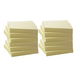 BUSINESS SOURCE Adhesive Notes (36620) In Yellow