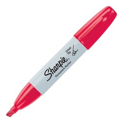 SHARPIE Large Barrel Permanent Markers - (San38202)