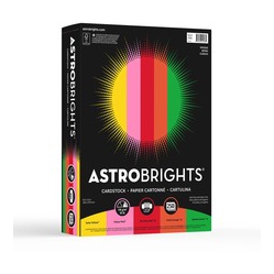 ASTROBRIGHTS Colored Cardstock - "vintage" 5-Color Assortment (21003)