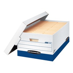 BANKERS BOX Fellowes Presto W/ergo Handles Storage Boxes (0063201)