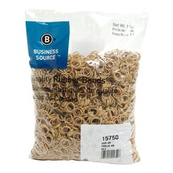 BUSINESS SOURCE Quality Rubber Bands (15750)