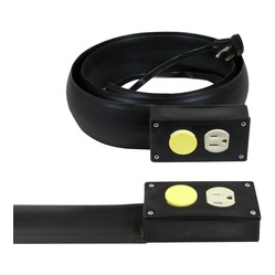 C-LINE Lay-Flat Power Extension / Cord Cover (79051)