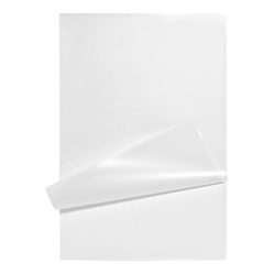 BUSINESS SOURCE 5 Mil Laminating Menu-Size Pouches (20856)