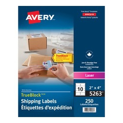 AVERY Mailing Label (05263)