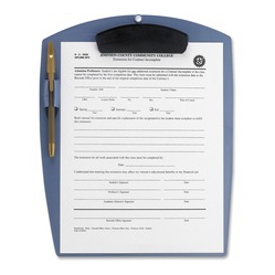 STOREX Deluxe Poly Clipboard (41101B12C)