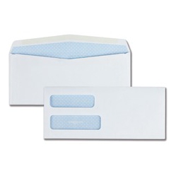 QUALITY PARK No. 10 Double Window Security Envelopes (24550)