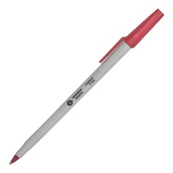 BUSINESS SOURCE Medium Point Ballpoint Stick Pens (37504)