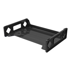 DEFLECTO Sustainable Office Stackable Desk Tray (391104)