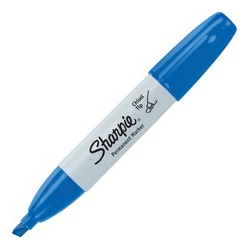 SHARPIE Large Barrel Permanent Markers - (San38203)