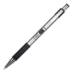 ZEBRA PEN Bca F-301 Stainless Steel Ballpoint Pens - (Zeb27110)
